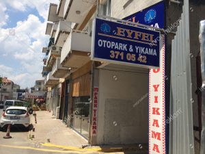 Polikarbon oto yıkama tabelaları