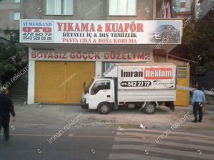 yıkama kuaför tabelaları