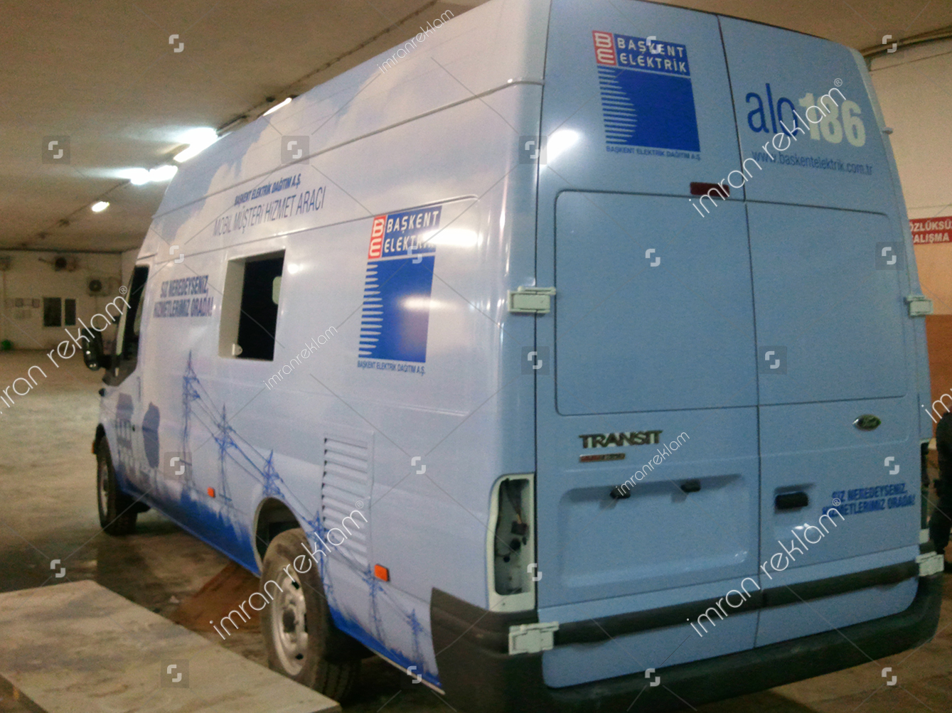Ford Transit Araç Kaplama görselleri