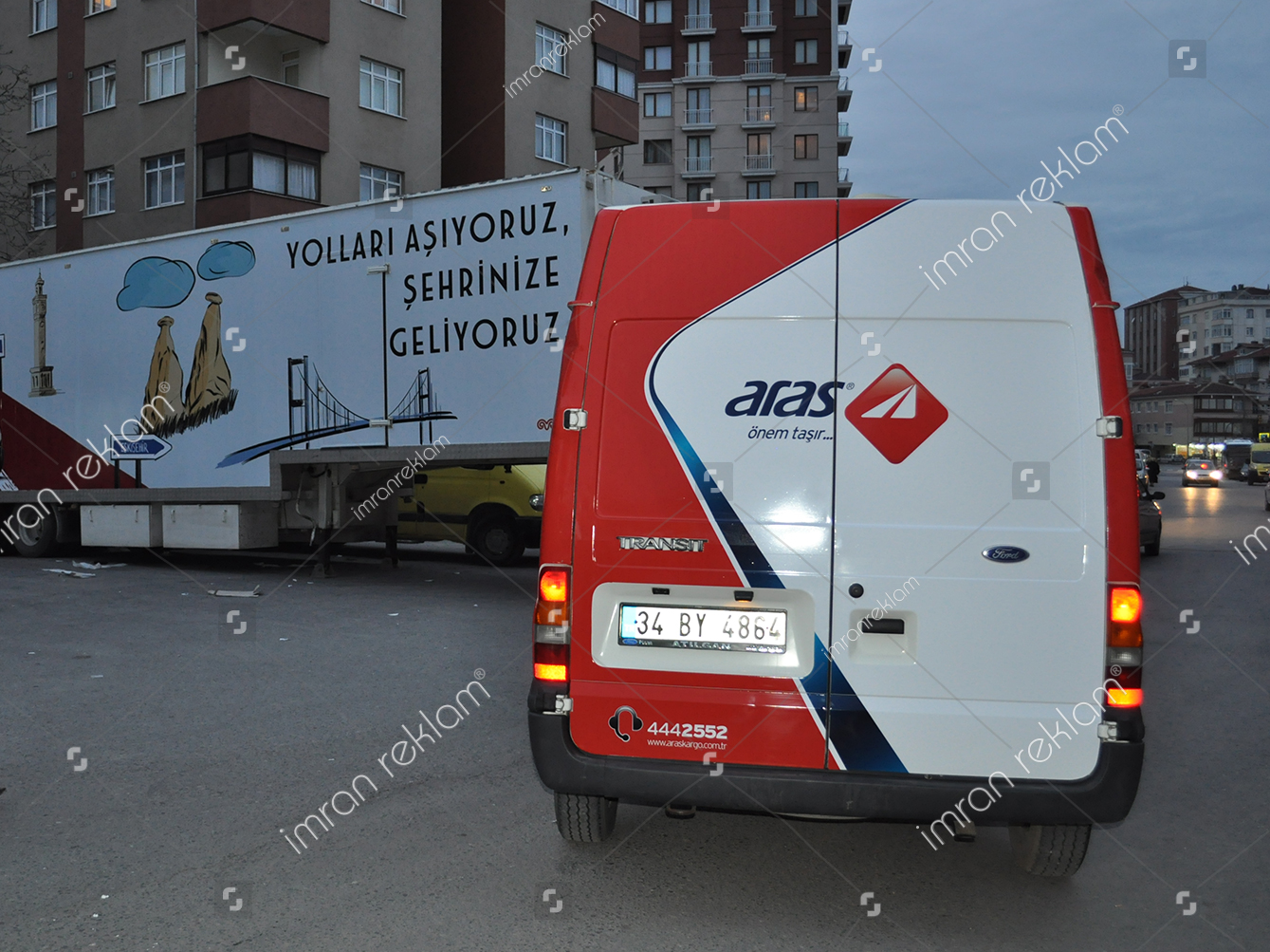 Ford Transit Araç Reklam Giydirme modelleri