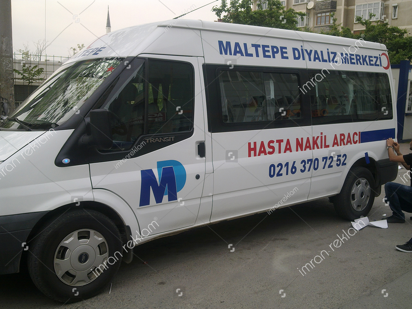 Transit logo Giydirme