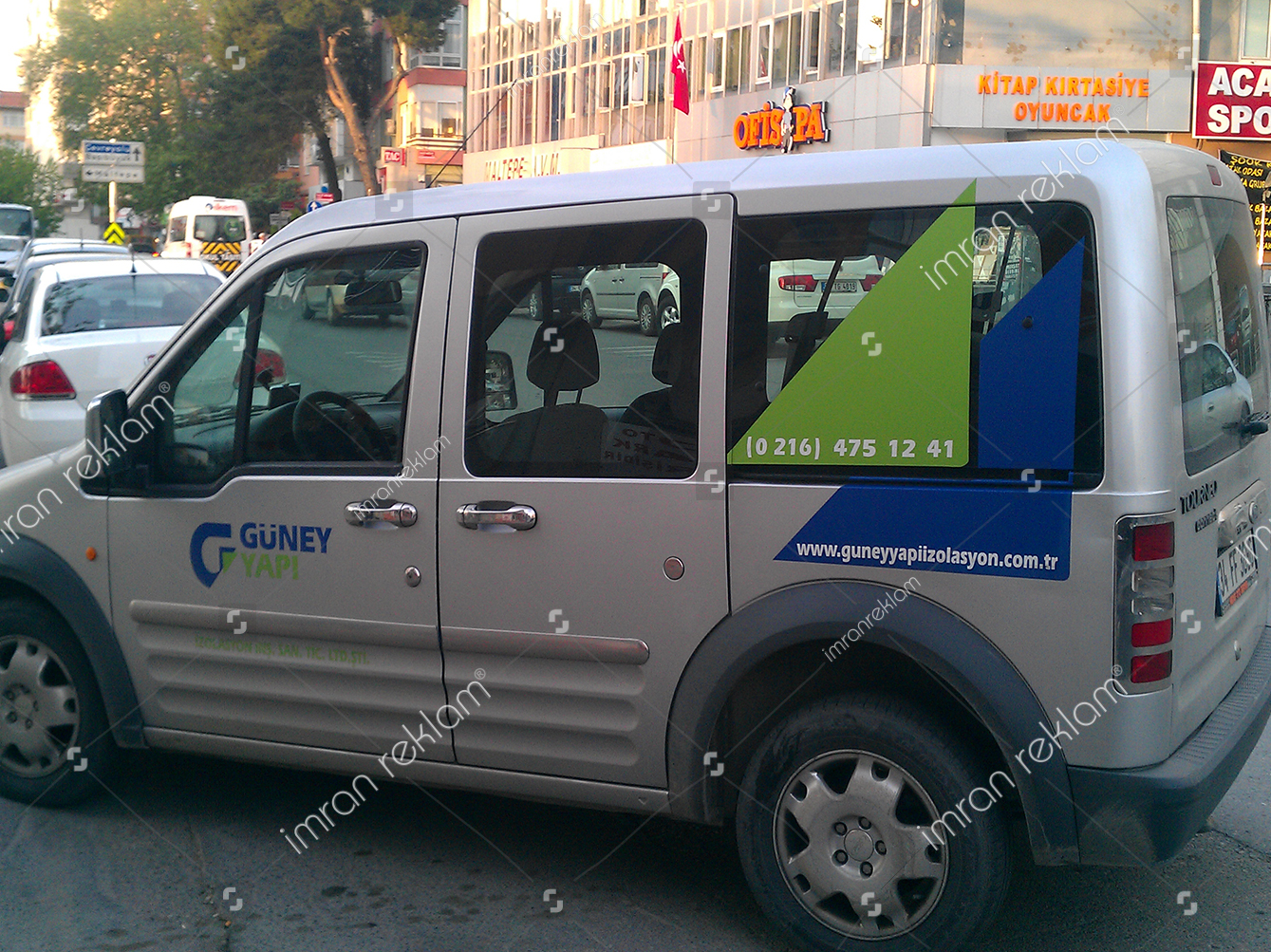 Transit logo yazı kaplama