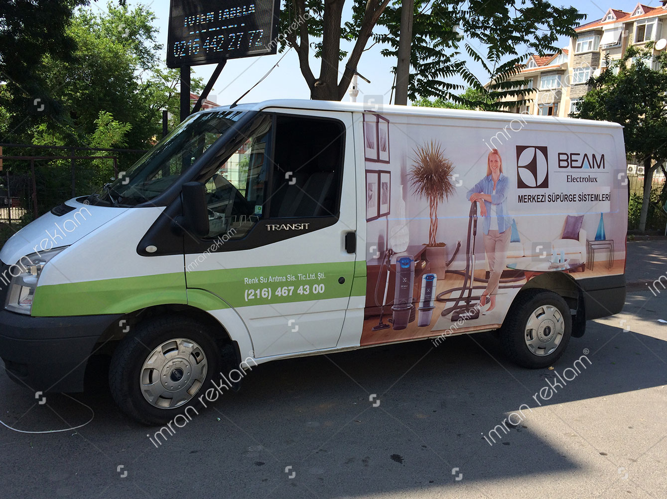 Ford Transit bölgesel giydirme