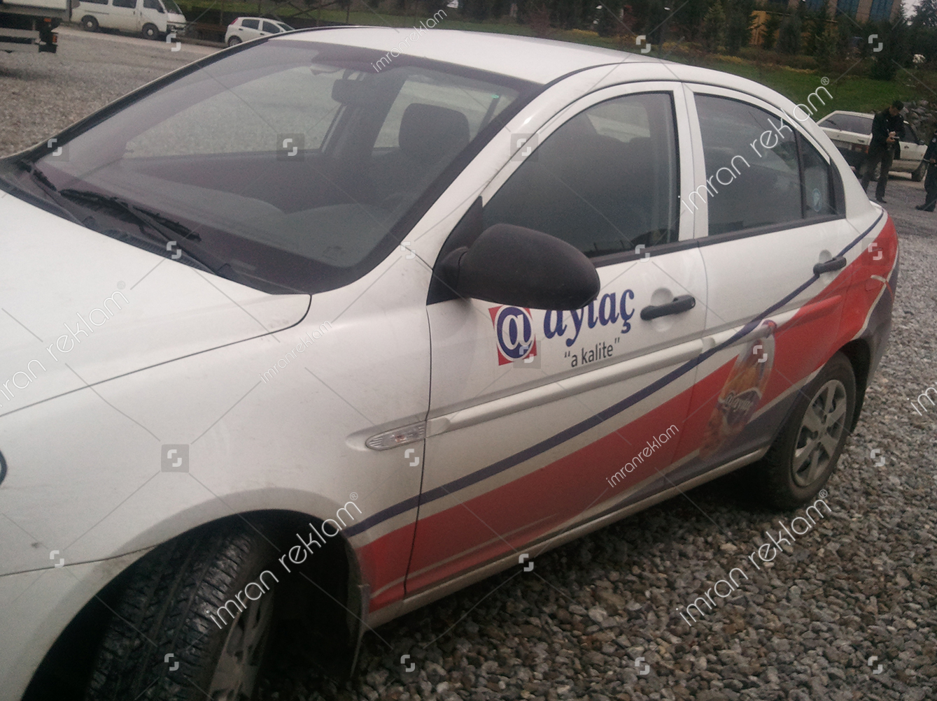 Hyundai accent araç kaplama