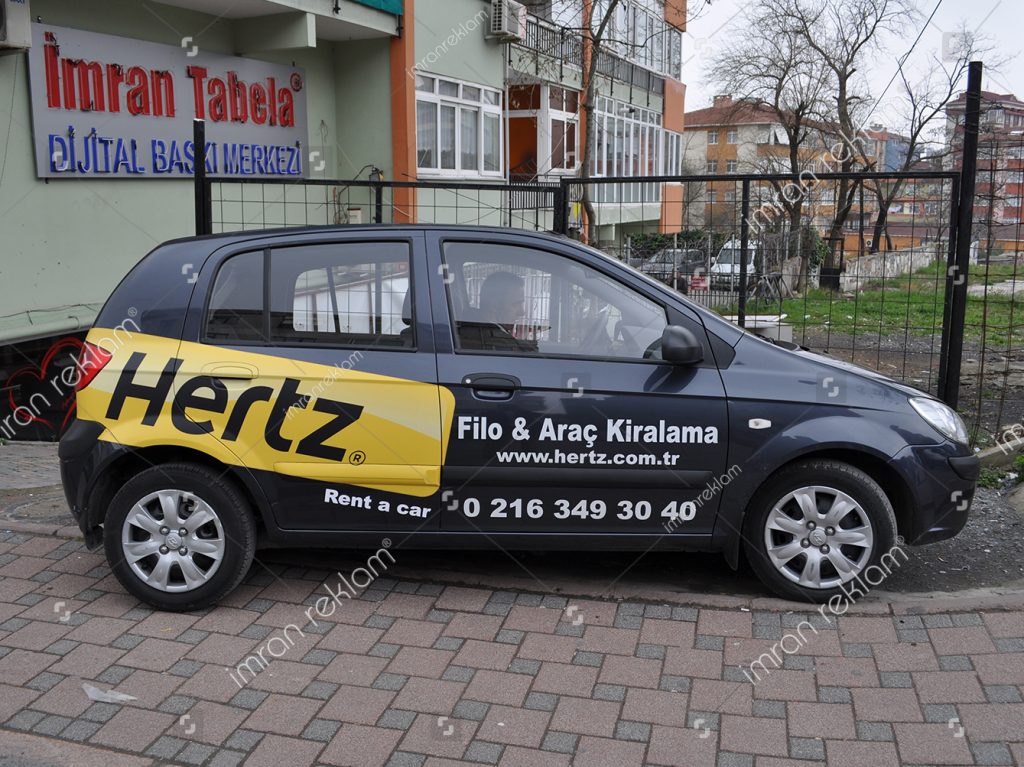 Hyundai getz araç giydirme