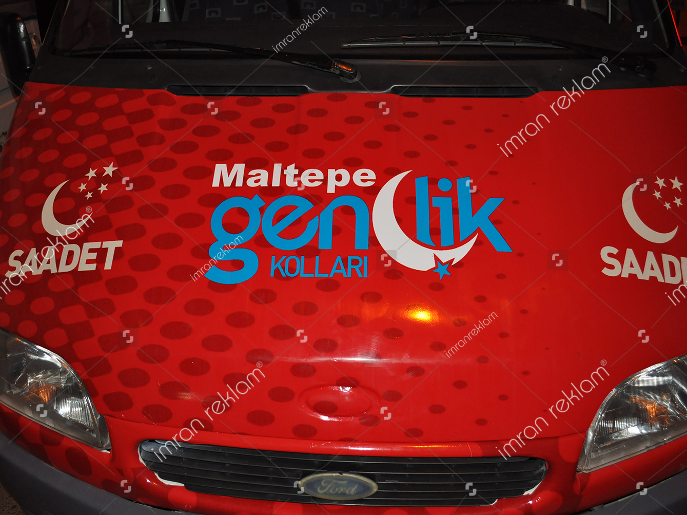 Ford Transit Parti Aracı Giydirme