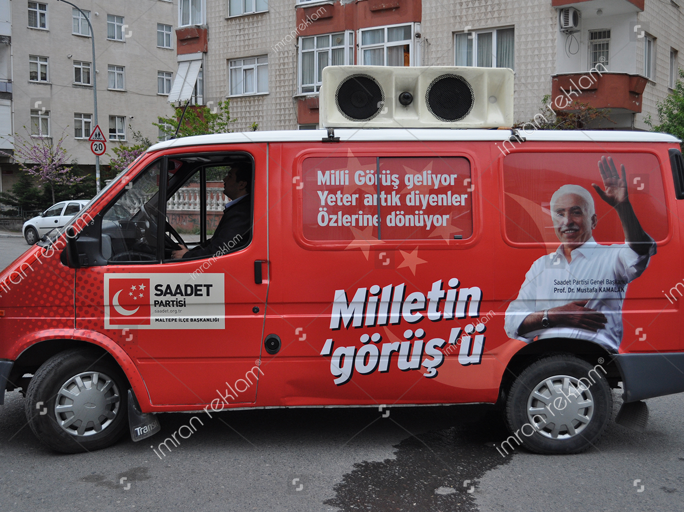 Ford Transit Seçim Aracı Kaplama