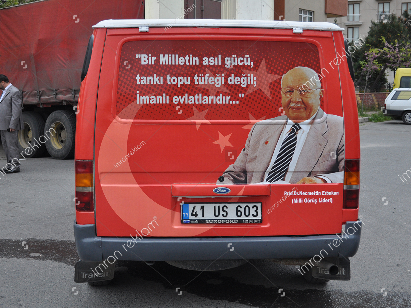 Ford Transit Seçim Aracı Reklam Kaplama