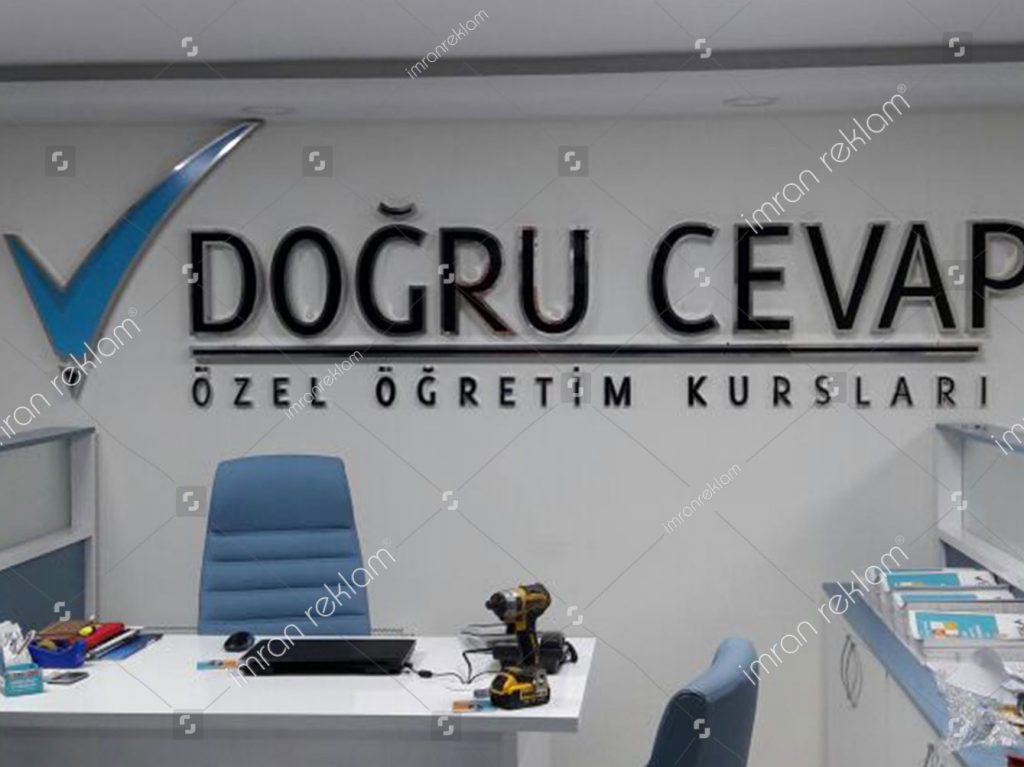 Doğru Cevap Kutu Harf Tabela