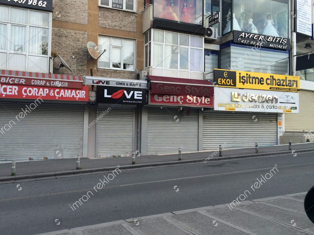 Love Tabela Kutu Harfli