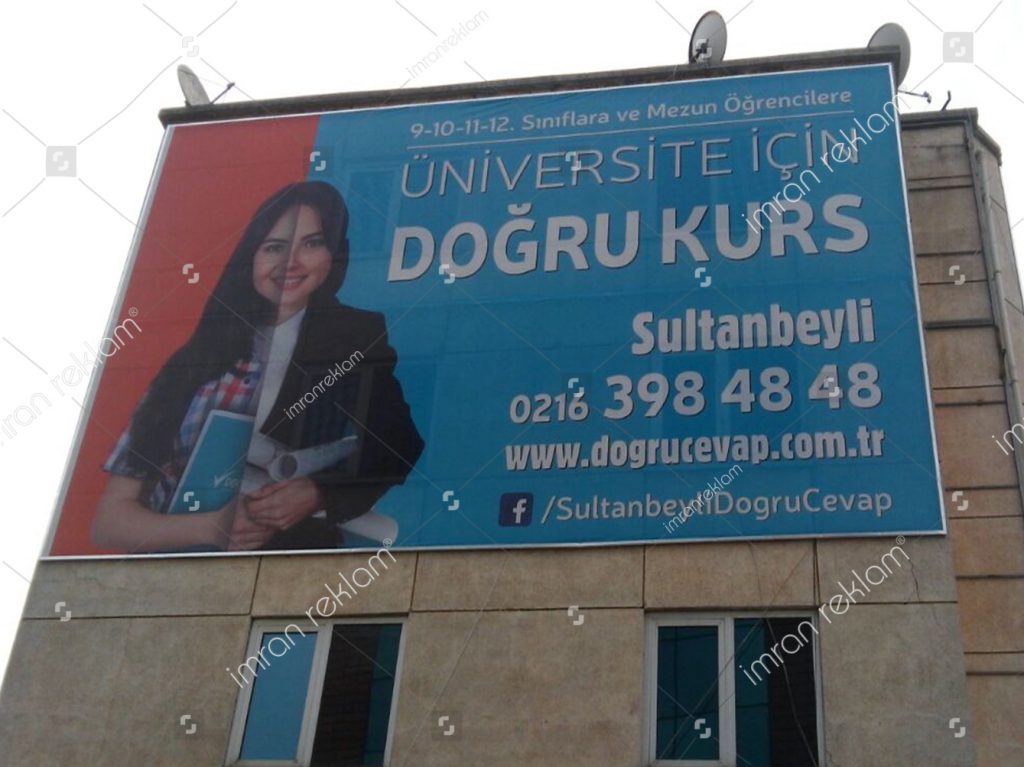 Sultanbeyli Dogru Cevap Cephe Tabelası