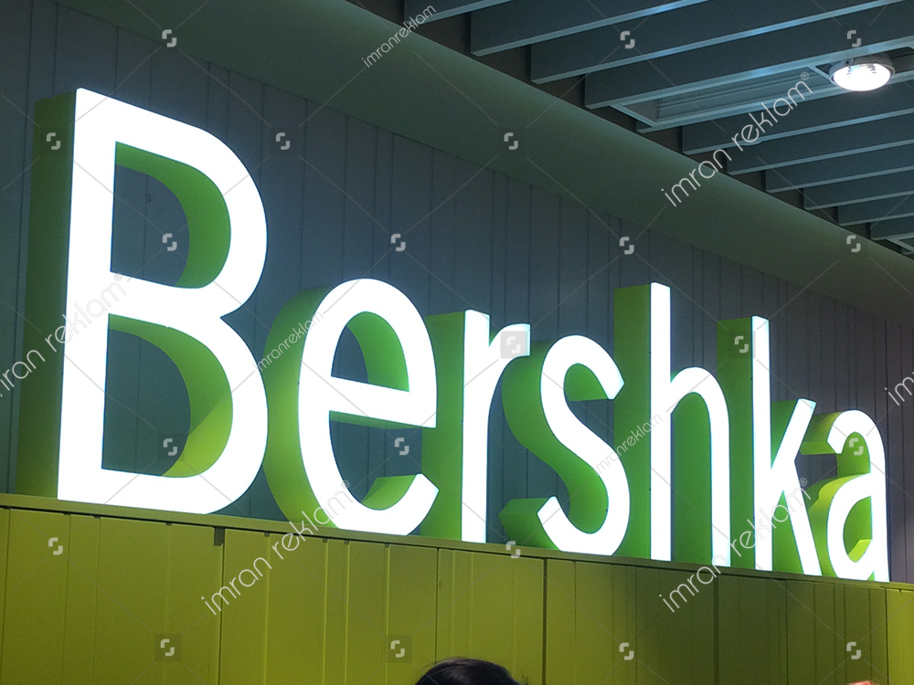 Cevizli Pleksi Kutu harfli tabela