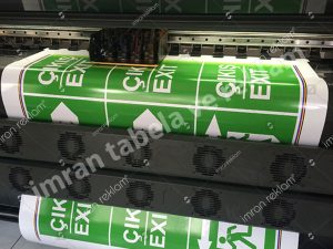 Acil Çıkış Tabelası örnekleri