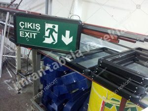 Acil Çıkış Tabelası modelleri