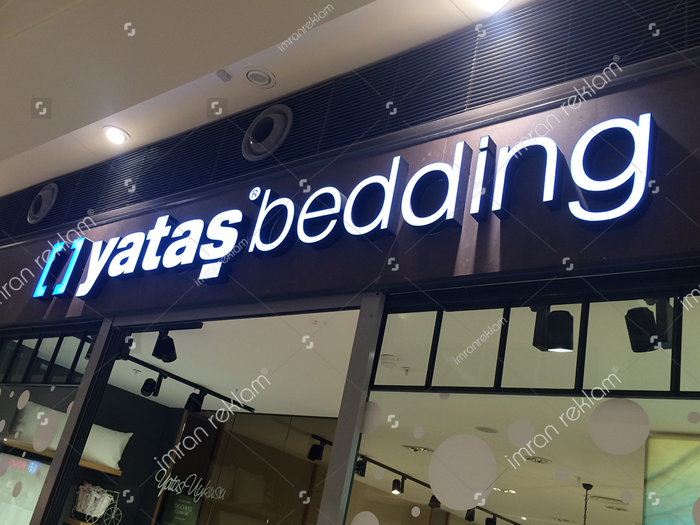 Mobilya Kutu Harfli Tabela