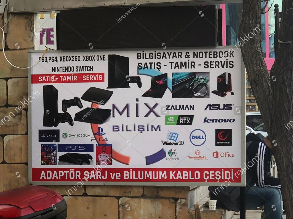 Bilgisayar Notebook Satış Tamir Teknik Servis Tabelası