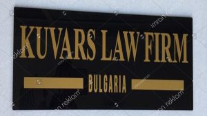 Law fırm sign avukat tabelası