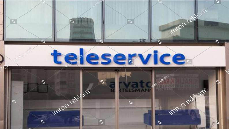 Teleservice Kutu Harfli Tabela