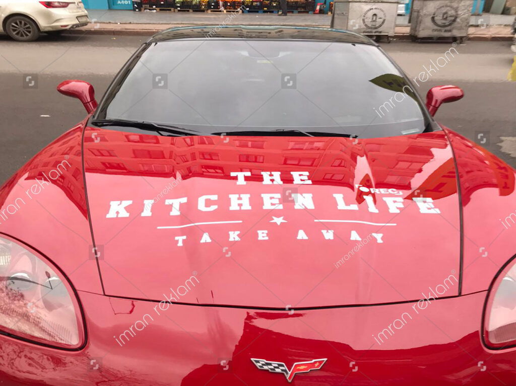 Corvette Araç Logo Kaplama