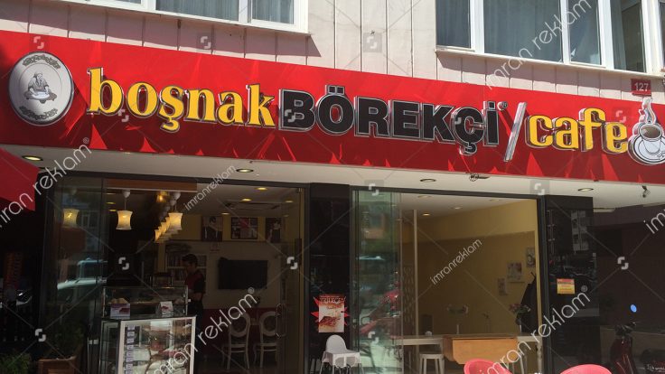 Börek Salonu Tabelası Modelleri