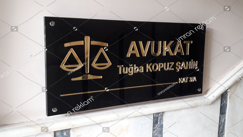 Kapı Yanı Tabela Modelleri