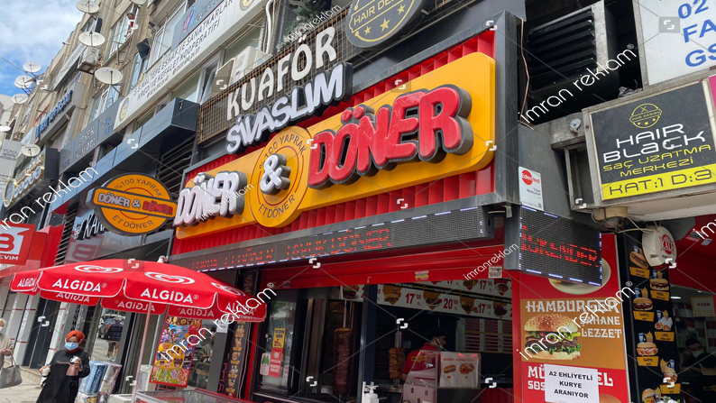 Dönerci Tabelası Modelleri