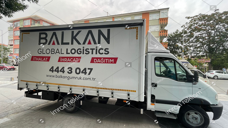 Logistics taşımacılık kamyonet kasası kaplama