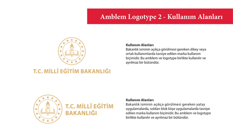 Amblem Logotype2 Kullanım alanları örnekleri