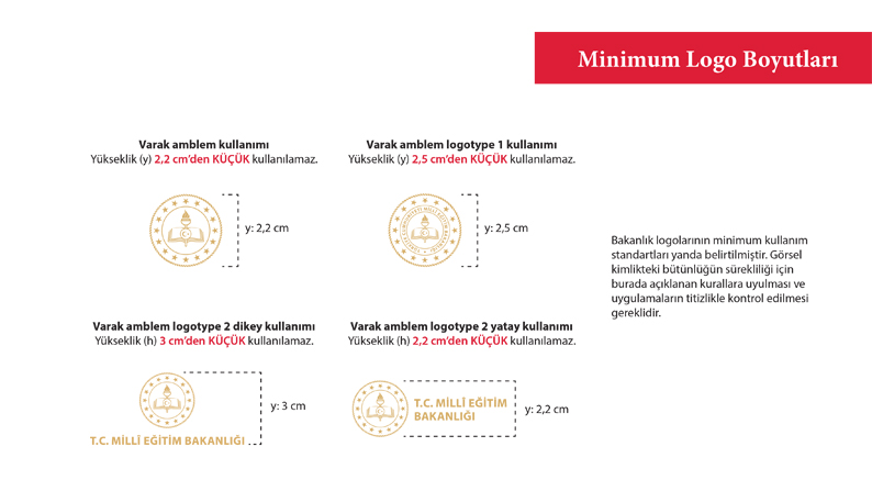 Minimum Logo Boyutları Örnekleri