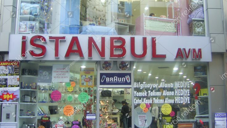 Anatolium Marmara Alışveriş Merkezi Keyf Case Tabela Tamiri