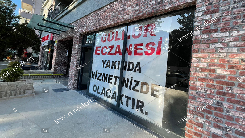 Eczane açılış afişleri