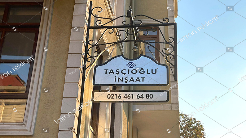 Işıklı Ferforje Tabela