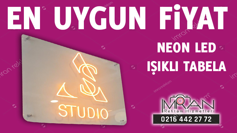 Neon Led Işıklı Tabela