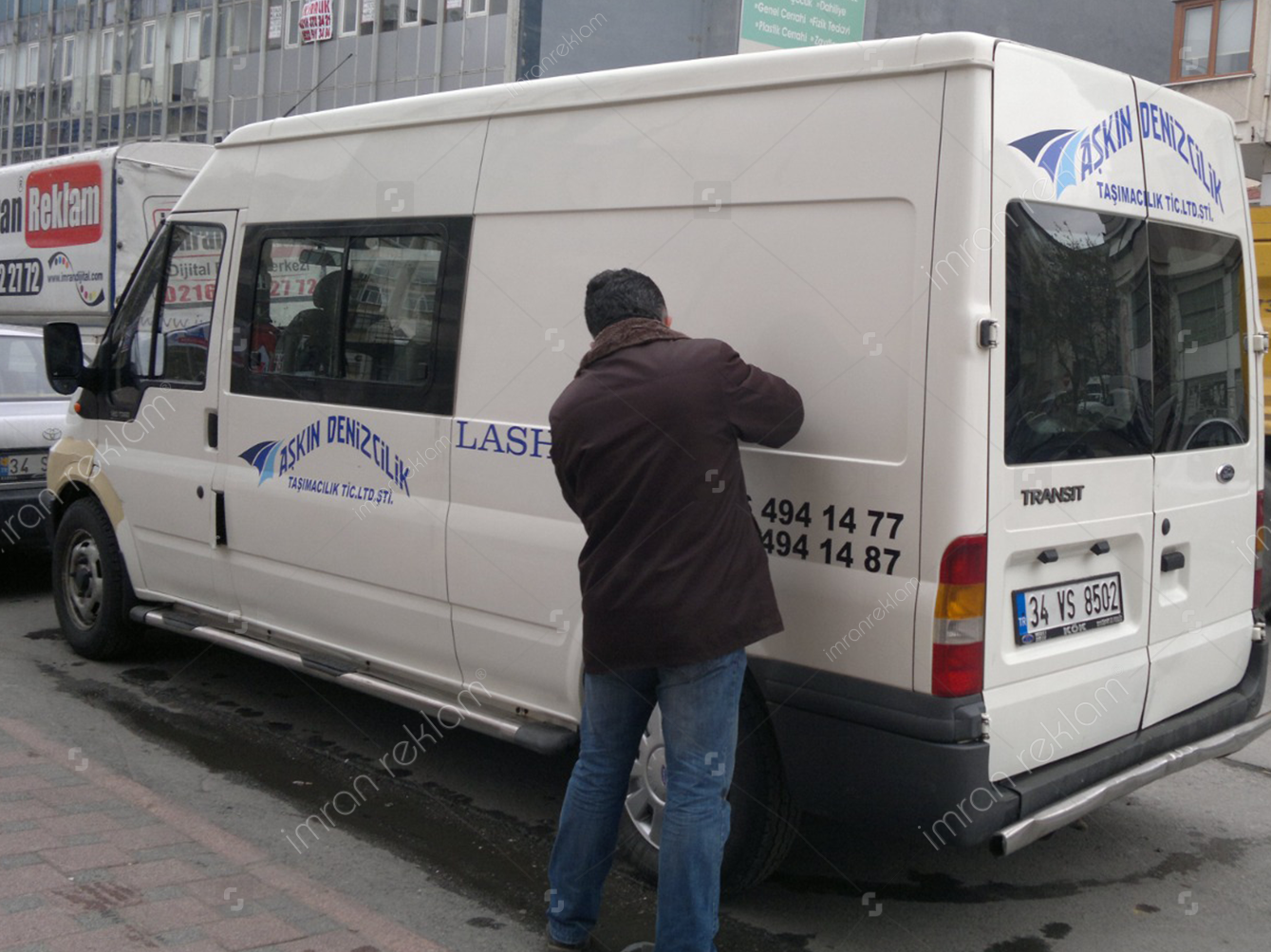 Ford-Transit-Araç-Logo-Kaplama
