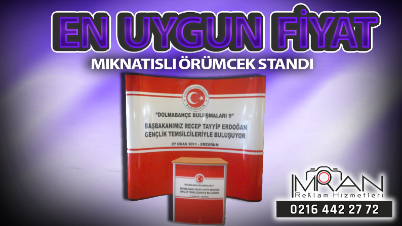 Mıknatıslı örümcek standı