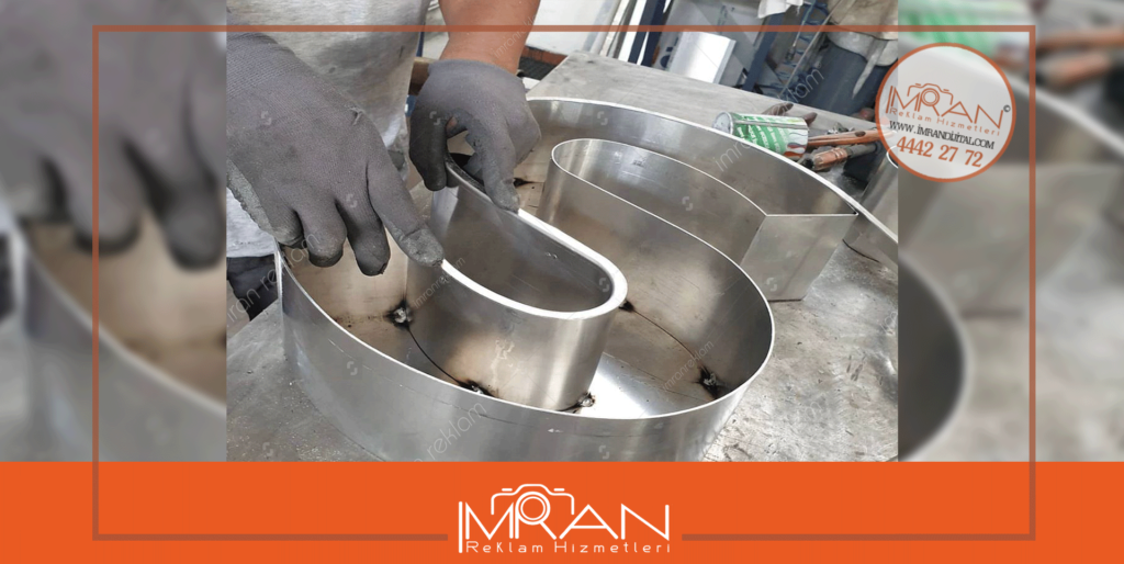 Alüminyum Fileli Harf Üretimi