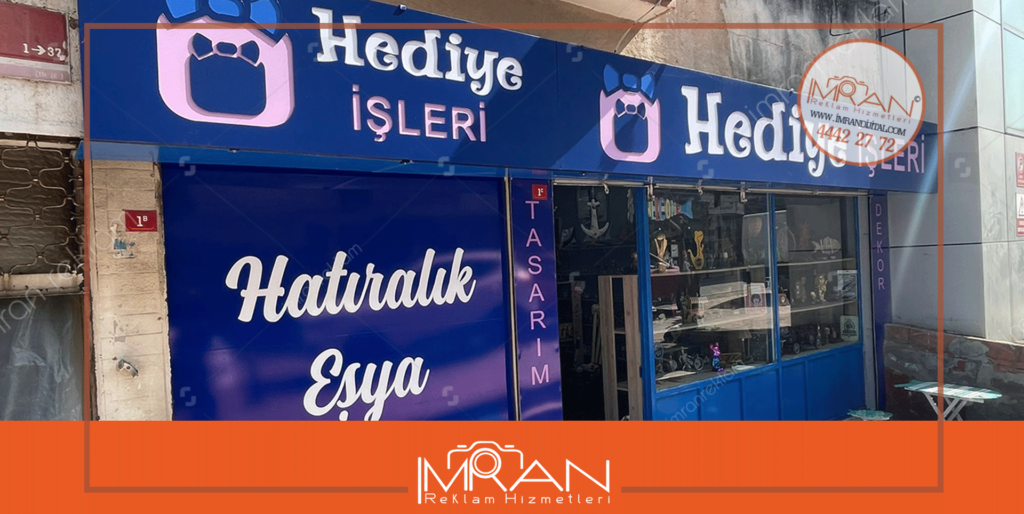 Hediyelik Eşya Dükkanı Tabelası