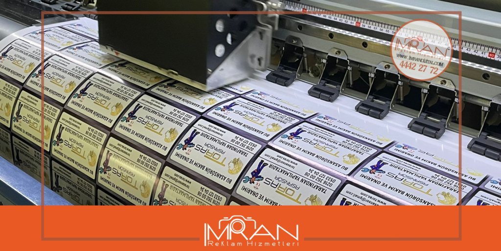 Asansör Bakım Onarım Etiketi