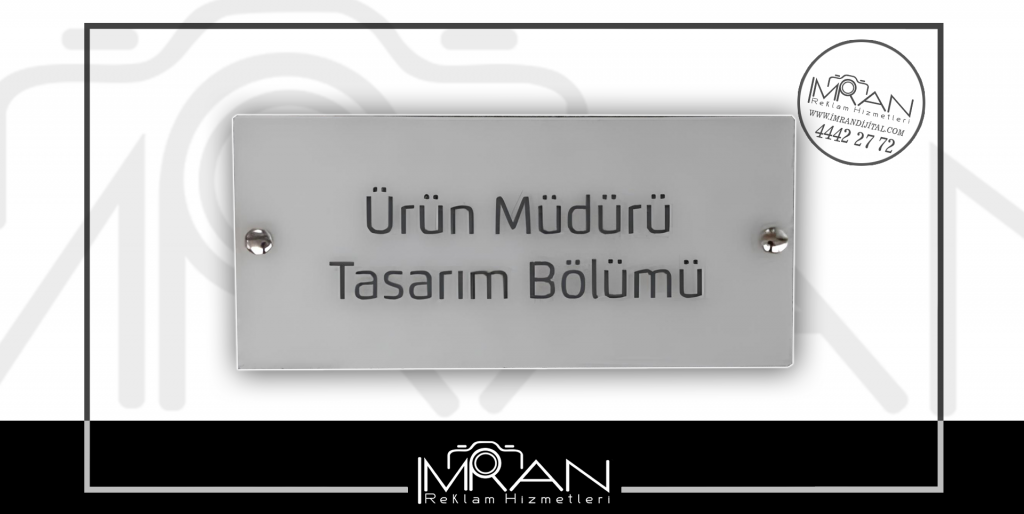 Pleksi Kapı İsimliği