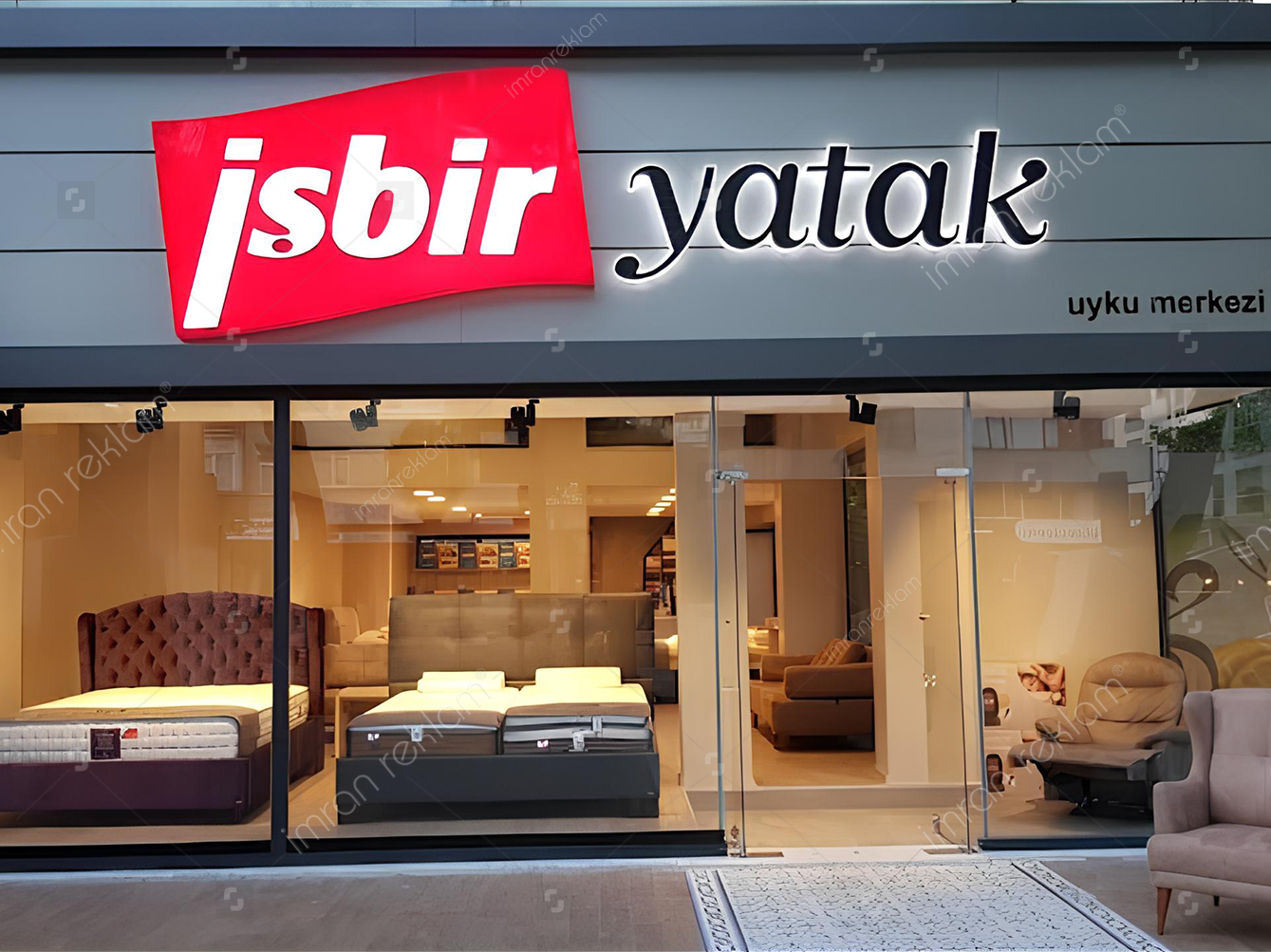 İşbir Yatak Tabela