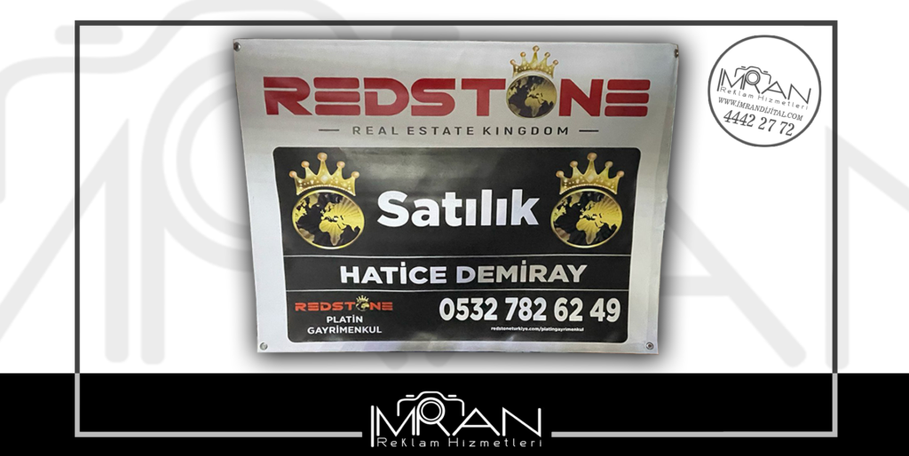 Redstone Gayrimenkul Kiralık Satılık Afiş