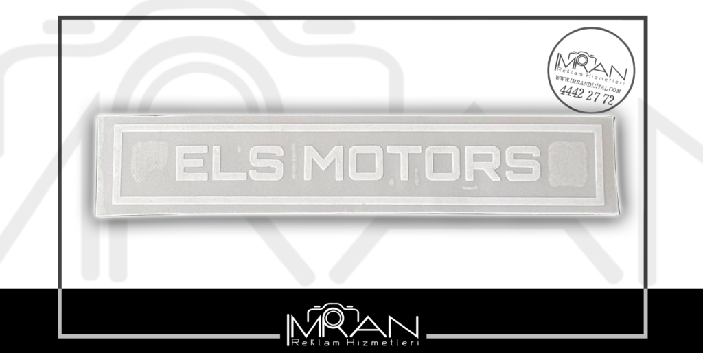 Araç Arka Camı Logo Kesim