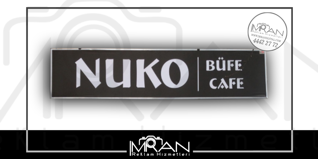 Büfe Cafe Tabelası