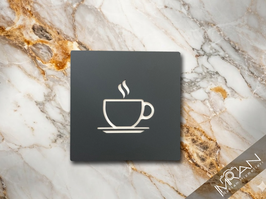 Restoran ve Kafe Kapı İsimliği Modelleri