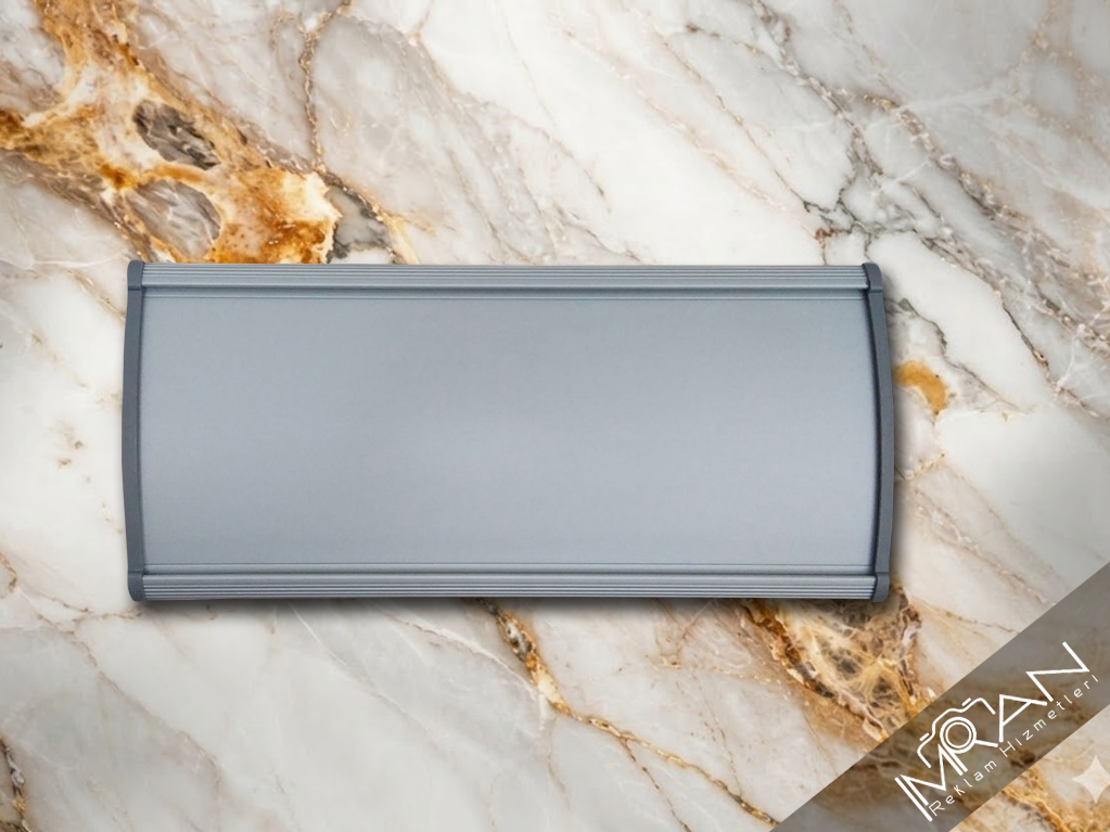 Aluminyum Okul Kapı İsimliği Modelleri