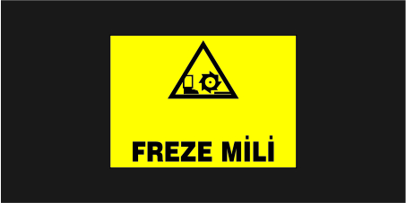 Freze Mili Levhası 19139