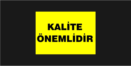 Kalite Önemlidir Levhası 14110