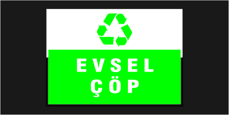Evsel Çöp Levhası 24114