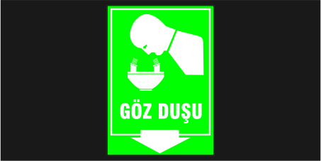 Göz Duşu Levhası 24104