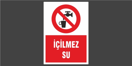 İçilmez Su Levhası 22135